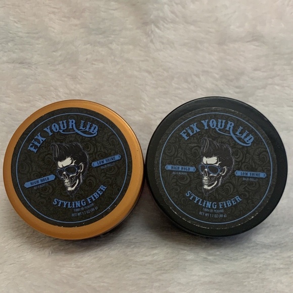 Other - SOLD 2x Your Lid Styling Fiber Short/Choppy High Hold Low Shine Hair Pomade New